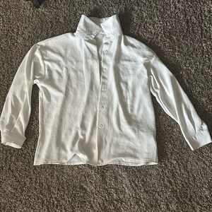Women’s White Button Down Shirt